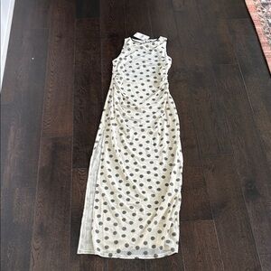 Polka Dot Maxi Dress